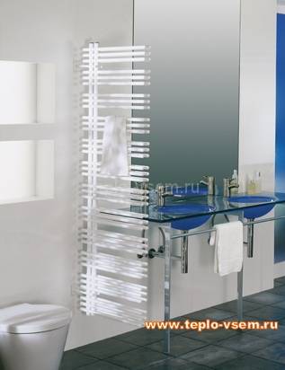 Электрический полотенцесушитель Zehnder YUCCA Asymmetric YAE 60-130 L CR цвет хром