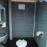 Туалетная кабина EcoLight Зимний A10 Панель шагрень, Цвет синий