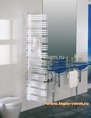 Электрический полотенцесушитель Zehnder YUCCA Asymmetric YAE 60-130 R CR цвет хром