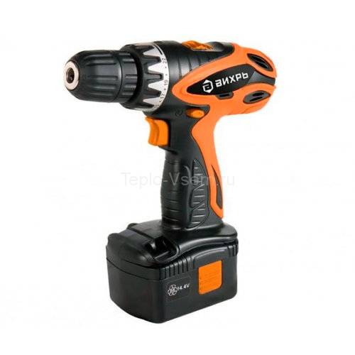 Дрель-шуруповерт аккумуляторная ДА-14,4-1к Вихрь