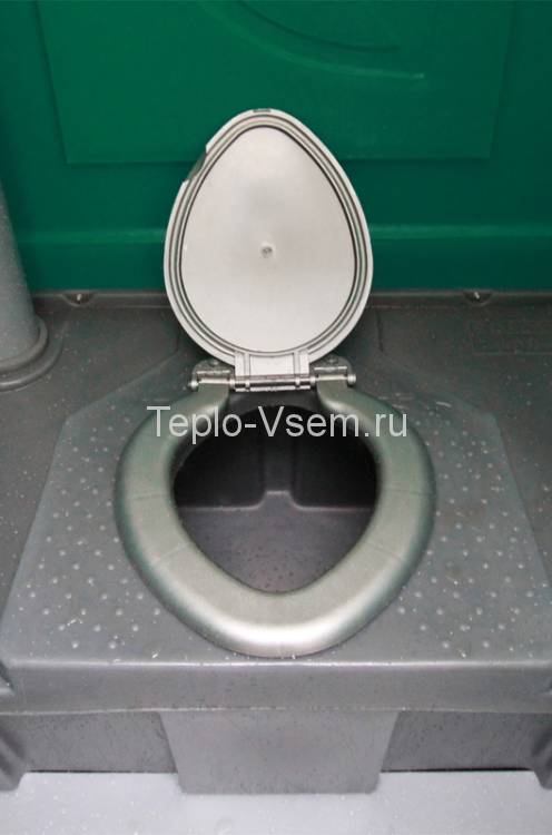 Туалетная кабина EcoLight Стандарт Панель шагрень, Цвет зеленый