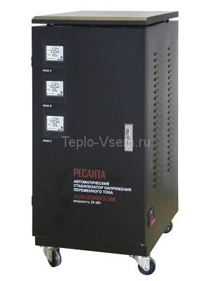 Стабилизатор электромеханического типа трехфазный Ресанта АСН-20000/3-ЭМ