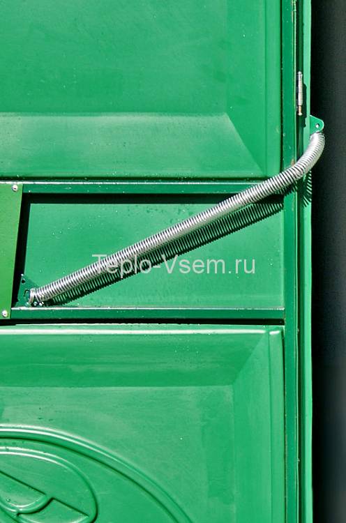 Универсальная кабина EcoLight Garden разобранная Панель шагрень, Цвет зеленый