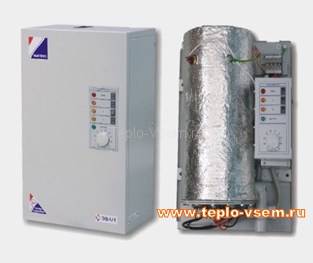 Электрический котёл ЭВАН класса "Комфорт" с трехступенчатым пультом управления Warmos  42