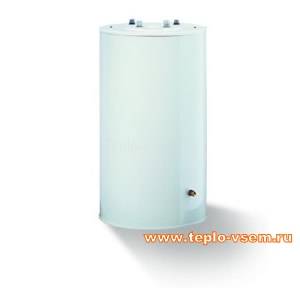 Вертикальный бак-водонагреватель (бойлер) для настенных котлов Buderus Logalux S120/5 W белый