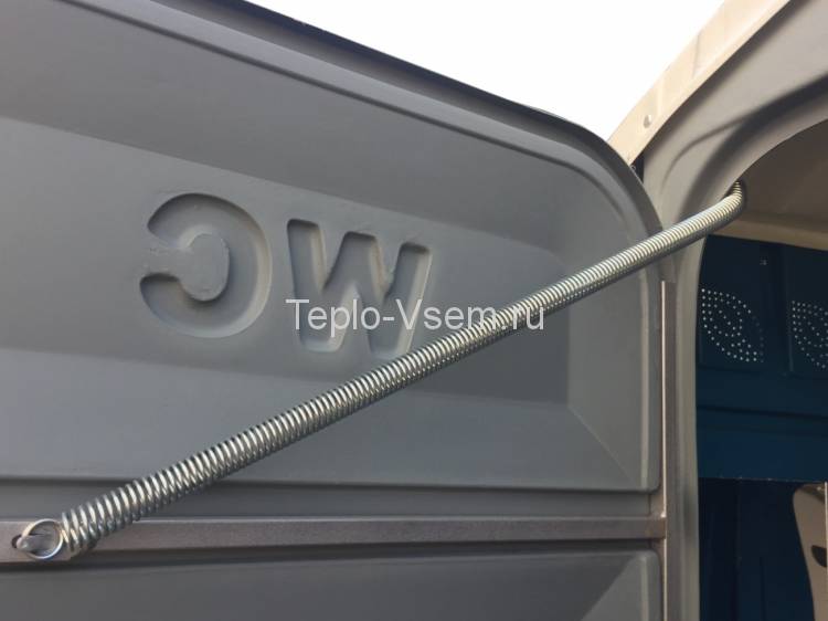 Туалетная кабина EcoLight Люкс Панель шагрень, Цвет зеленый