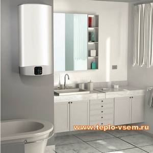 Накопительный электрический водонагреватель ARISTON (Аристон) ABS VELIS EVO INOX QH 30 (30л, мощность 1,5+1 / 1,5)