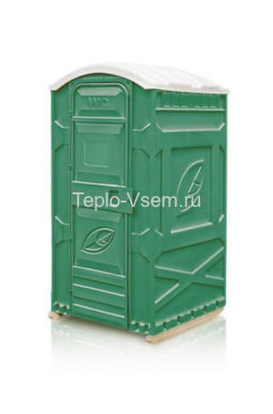 Туалетная кабина EcoLight тип универсальный с сиденьем Цвет зеленый