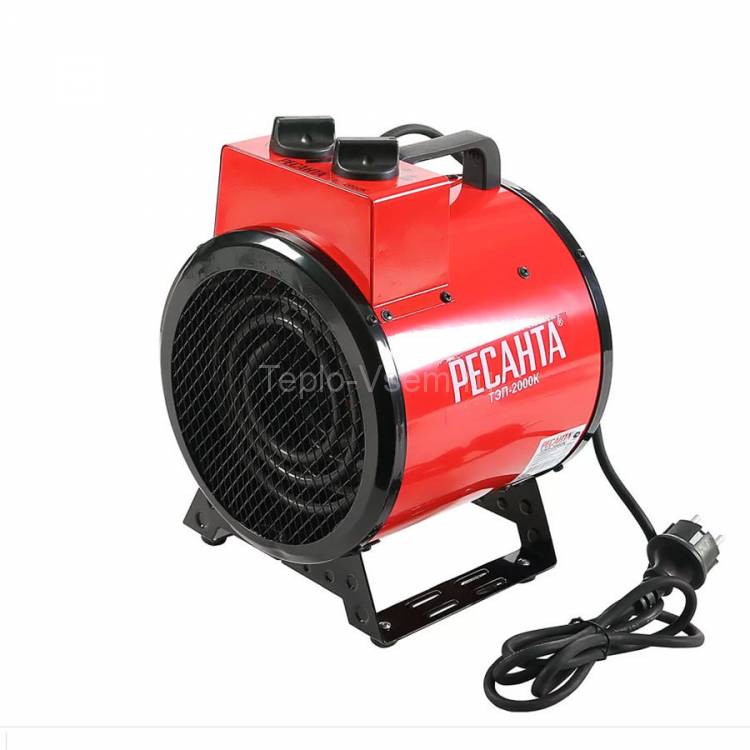 Тепловая пушка круглый корпус Ресанта  ТЭП-2000К