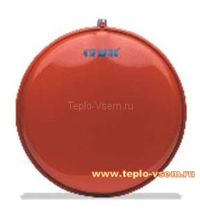 Расширительный бак плоский круглый для системы отопления CIMM СP 387 10 л 