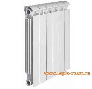 Биметаллический секционный радиатор Global Style Extra  350 1 секция