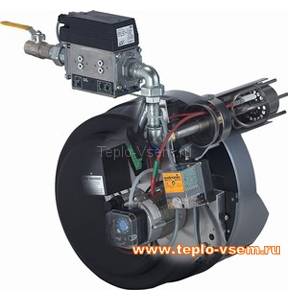 Газовая горелка Giersch RG 30 -M-L-N 1" (94,5-234 кВт) модулируемая с воздушным клапаном