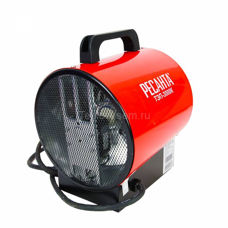 Тепловая пушка круглый корпус Ресанта  ТЭП-3000К