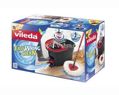 Набор для уборки VILEDA TURBO Easy Wring педальный отжим$ (1) 151153/140825