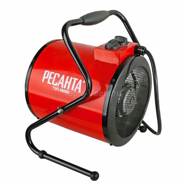 Тепловая пушка круглый корпус Ресанта  ТЭП-9000К