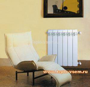 Алюминиевый секционный радиатор Atlant Alum 350 12 секц