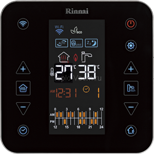 Настенный конденсационный двухконтурный газовый котёл Rinnai BR-C30 LNG