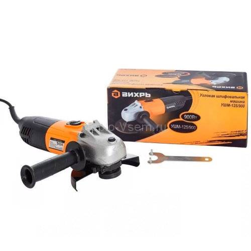 Углошлифовальная машина УШМ-125/900 Вихрь