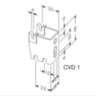 Zehnder CVD0 комплект держателей для Nova set 6x CVD0 RAL 9016