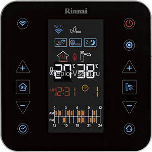 Котёл газовый настенный конденсационный Rinnai BR-C30 (277CMF) /LPG турбо,29 кВт, двухконтурный