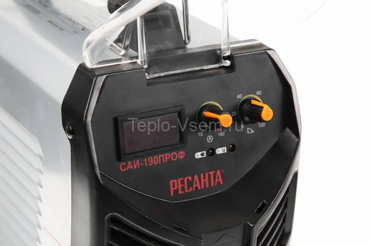 Сварочный аппарат инверторный Ресанта САИ 190ПРОФ