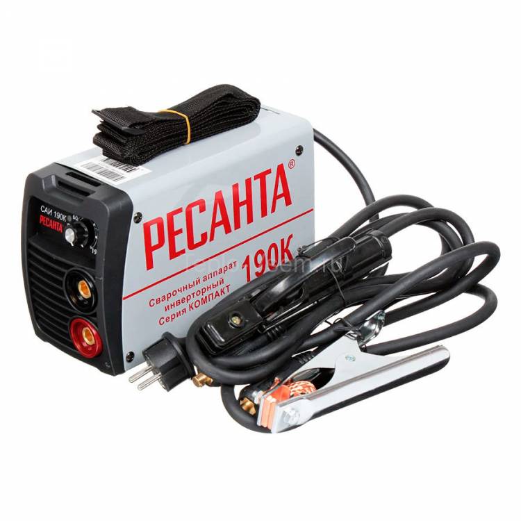 Сварочный аппарат инверторный компактный Ресанта САИ190К(компакт)