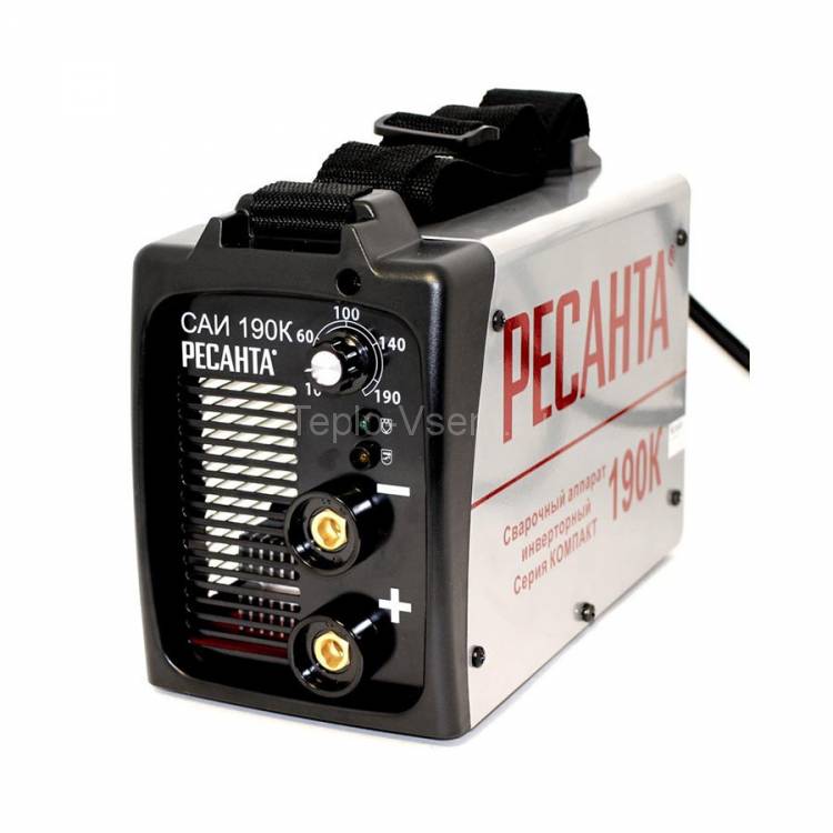 Сварочный аппарат инверторный компактный Ресанта САИ190К(компакт)