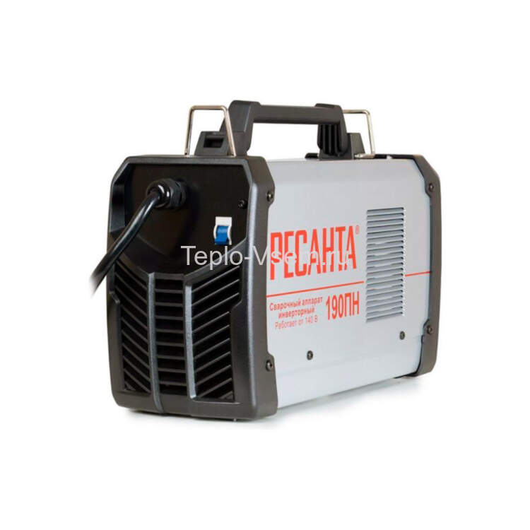 Сварочный аппарат инверторный переносной Ресанта САИ190ПН
