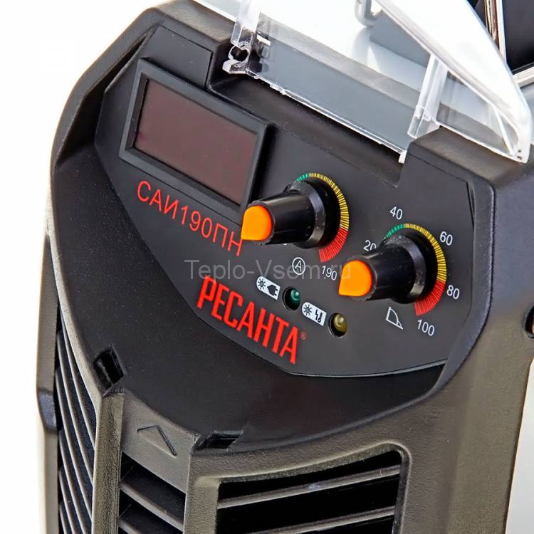 Сварочный аппарат инверторный переносной Ресанта САИ190ПН