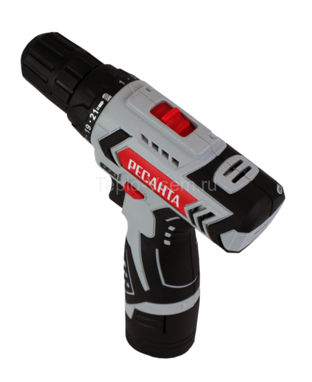 Дрель-шуруповерт аккумуляторная Ресанта ДА-12-2Л