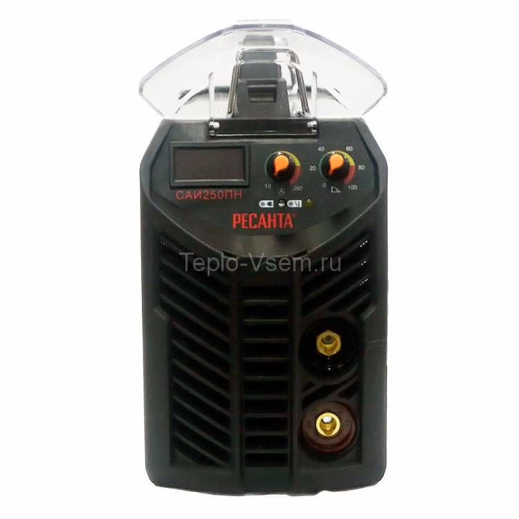 Сварочный аппарат инверторный переносной Ресанта САИ250ПН