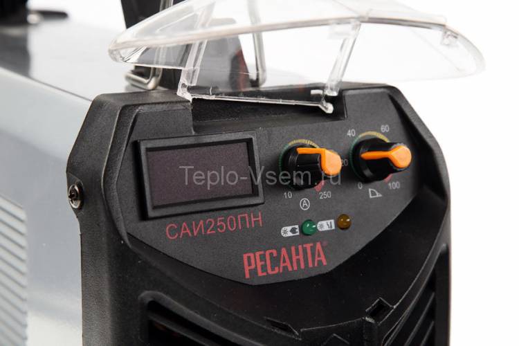Сварочный аппарат инверторный переносной Ресанта САИ250ПН