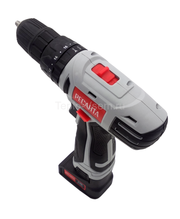 Дрель-шуруповерт аккумуляторная Ресанта ДА-14-2Л