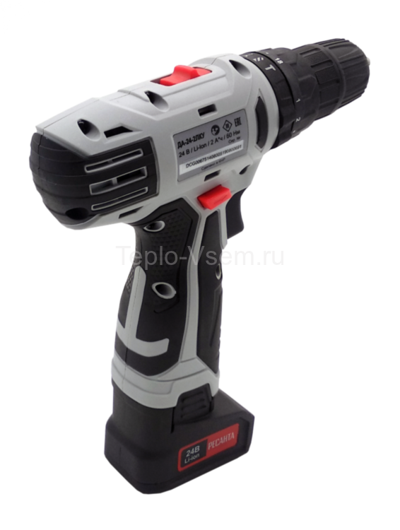 Дрель-шуруповерт аккумуляторная Ресанта ДА-14-2Л