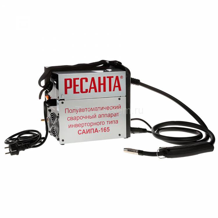 Полуавтоматический сварочный аппарат инверторного типа Ресанта САИПА-165 с функцией ММА