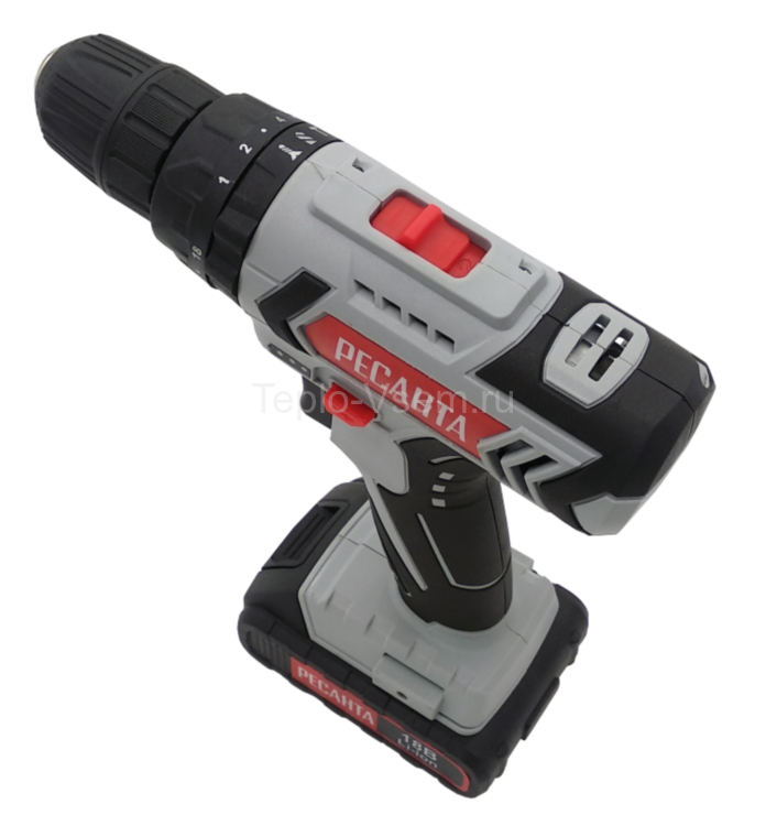 Дрель-шуруповерт аккумуляторная Ресанта ДА-18-2ЛК-У