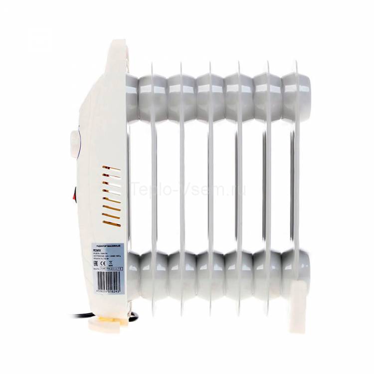Масляный радиатор Ресанта ОММ- 7Н (0,7 кВт)