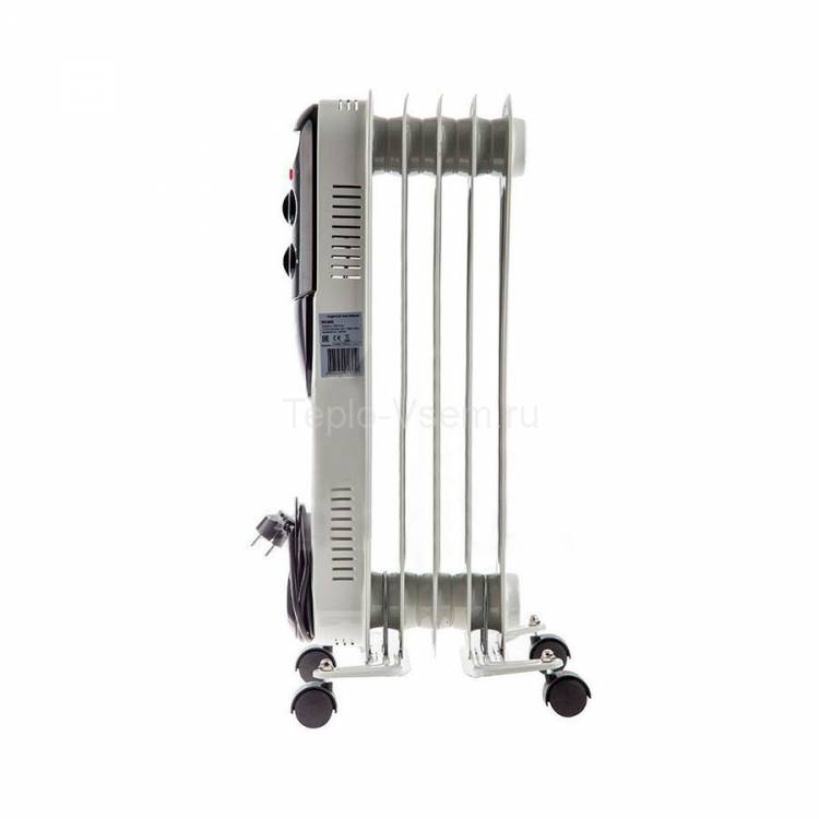 Масляный радиатор Ресанта ОМПТ- 5Н (1 кВт)