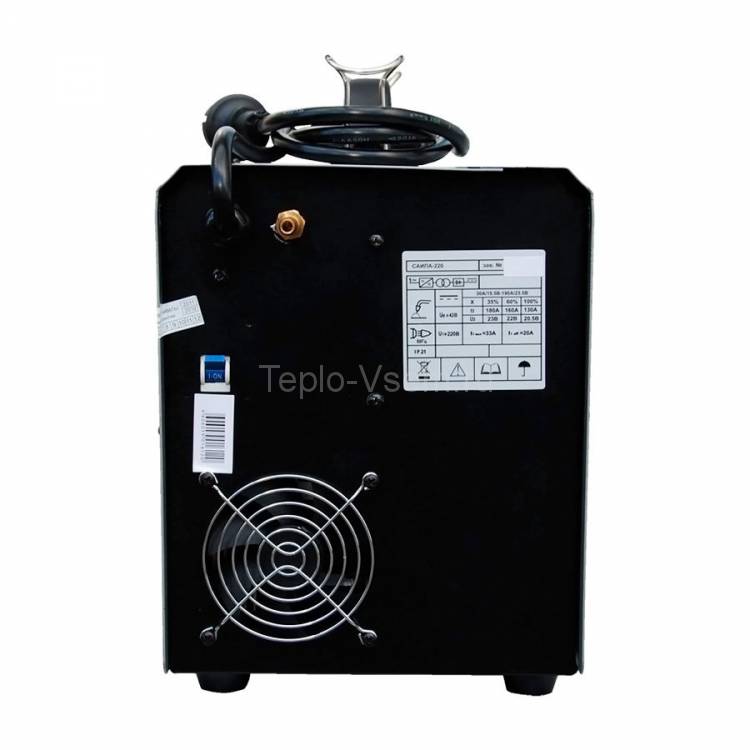 Полуавтоматический сварочный аппарат инверторного типа Ресанта САИПА-220 c функцией ММА 