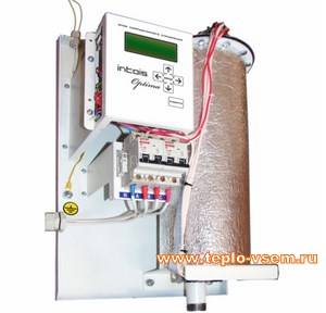 Электрический котел отопления со встроенным програматором Интоис Optima