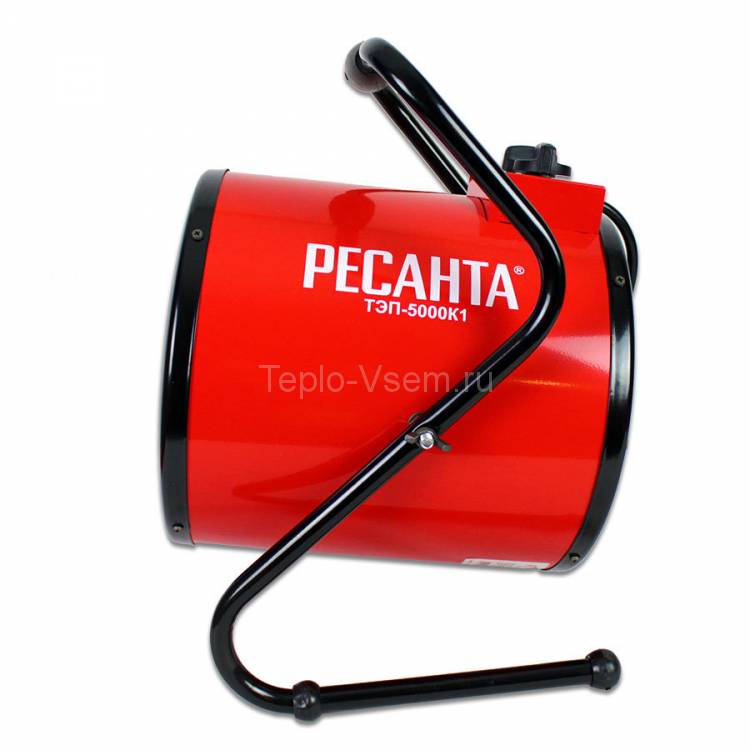 Тепловая электрическая пушка Ресанта ТЭП-5000К1 (круглая)