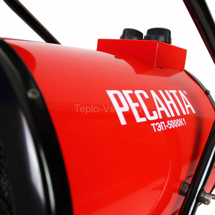 Тепловая электрическая пушка Ресанта ТЭП-5000К1 (круглая)