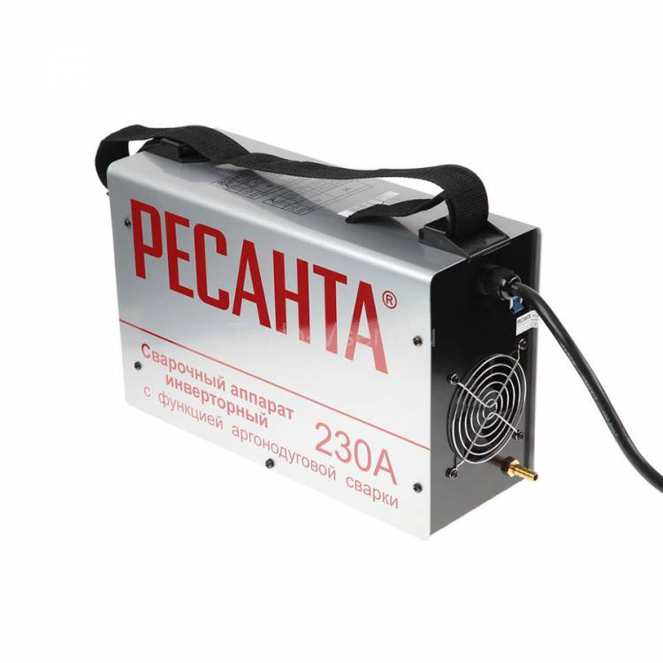 Инверторный сварочный аппарат для аргонодуговой и ручной дуговой сварки  Ресанта САИ-230-АД