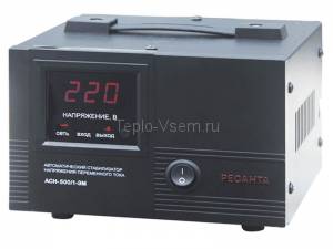 Однофазный стабилизатор электромеханического типа Ресанта ACH-500/1- ЭМ