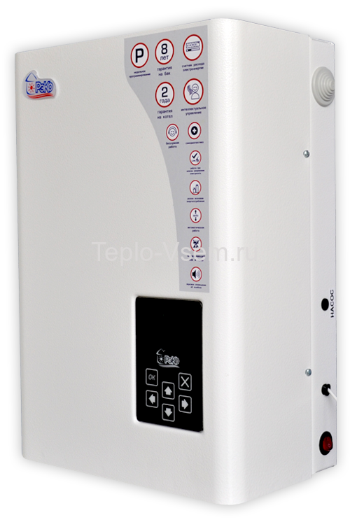 Электрический котёл РЭКО-7П (7 кВт) 220/380 В