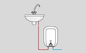 Накопительный электрический водонагреватель KOSPEL POC.G-5 220W