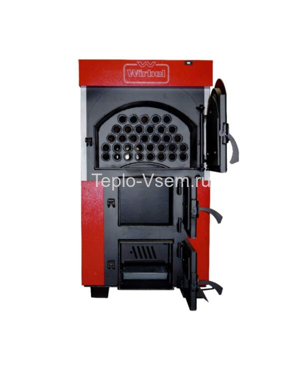 Стальной водогрейный твердотопливный котёл на дровах Wirbel (Вирбель) EKO  50