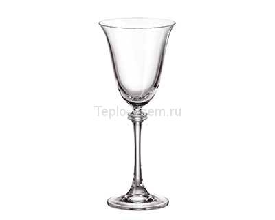 Набор бокалов для вина CRYSTALITE BOHEMIA Asio/Alexandra 185мл 6шт (8) 13994