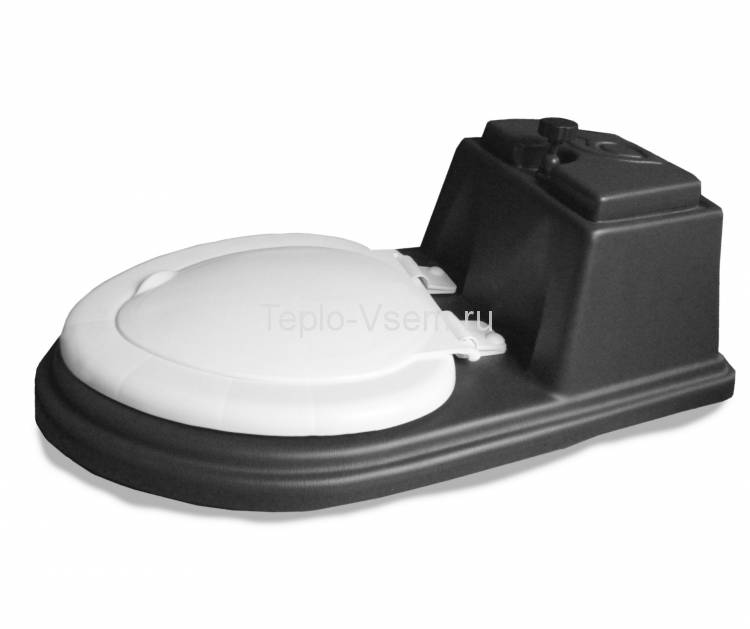 Биотуалет торфяной компостирующий Практик Комфорт Цвет серый