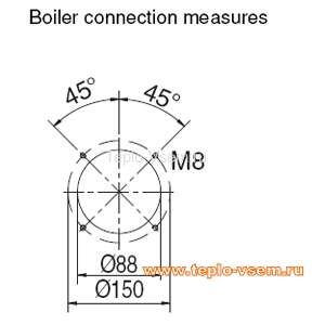 Газовая горелка Giersch RG 20 -Z-L-F 3/4" (36-108 кВт) двухступенчатая на сжиженном газе Газовая горелка Giersch RG 20 -Z-L-F 3/4" (36-108 кВт) двухступенчатая на сжиженном газе
